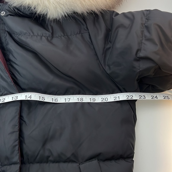 Zara Reversible Duck Down Oversized Relaxed Faux Fur Hood Puffer Jacket S - Picture 12 of 15